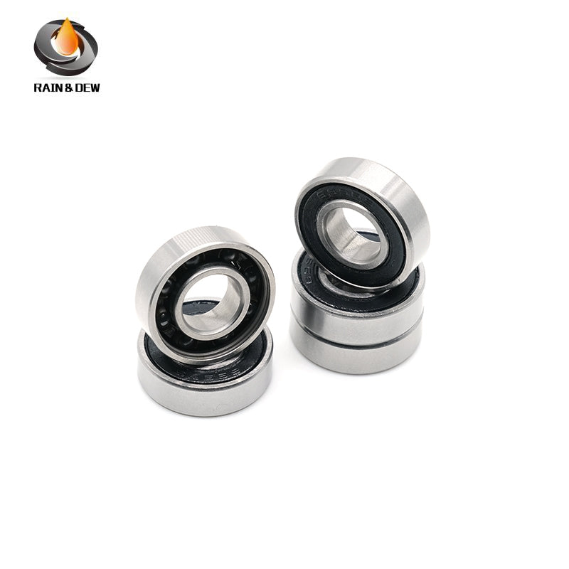 10PCS 696RS CB  6X15X5mm  Hybrid Ceramic Si3N4 Ball Bearing Bicycle Bottom Brackets & Spares Rear wheel 696 2RS Bearings