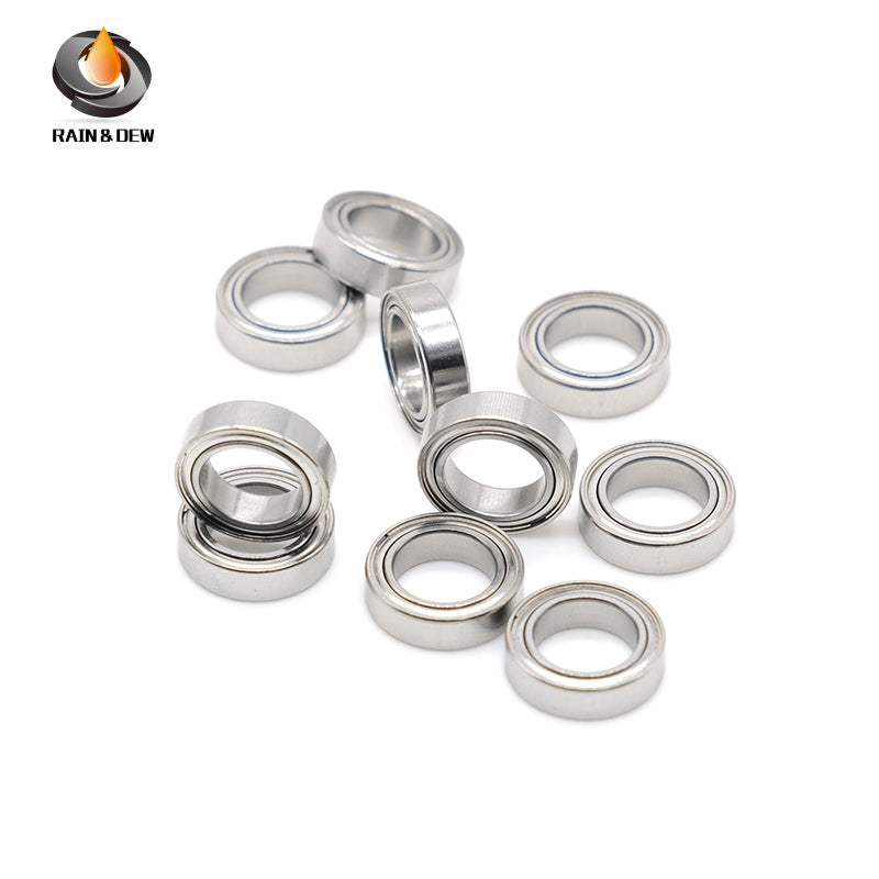 10Pcs  SMR117ZZ	7X11X3mm  Stainless Steel  Bearing ABEC-9 Fishing Reel Bearing For DAIWA & SHIMANO &Abu Garcia Reel Handles