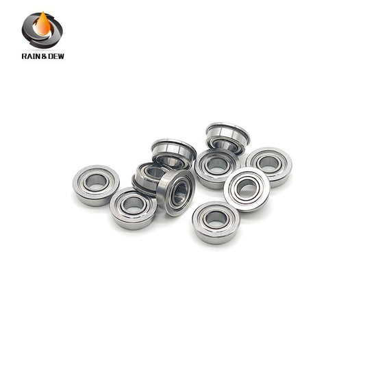 10PCS MF115ZZ Flanged Ball Bearings 5X11X4 mm Steel Shielded  for 3D Printer & Stepper Motor