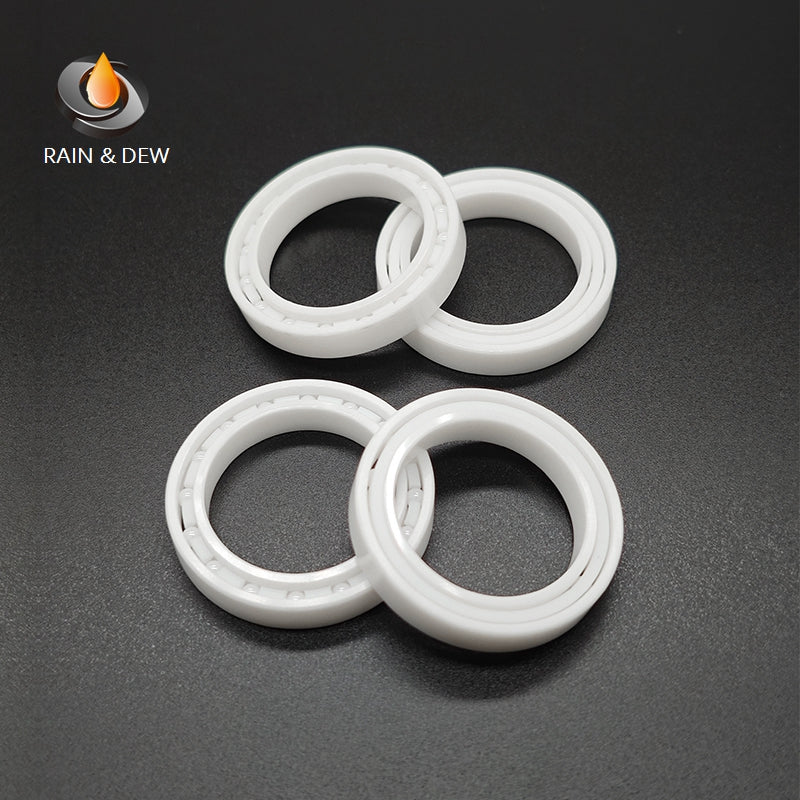 1/2Pcs 6806 CE  30*42*7mm Full Ceramic Bearing  ABEC-9 Zirconia Ceramic Deep Groove Ball Bearings for Fishing Reel