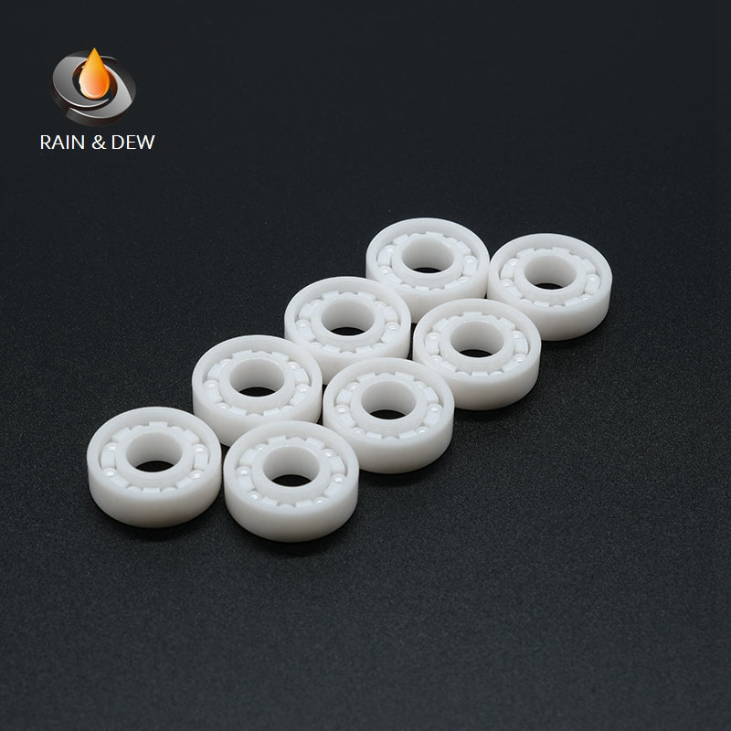 1/2Pcs  698CE 8*19*6mm  Full Ceramic Bearing  ABEC-9 Zirconia ZRO2 High Precision Spinning Bearing for Fishing Reel