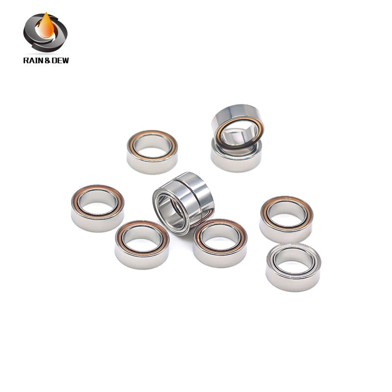 R168ZZ Bearing 10PC 6.35x9.525x3.175mm Double Shielded Motor Miniature R168 Z ZZ Ball Bearings R168Z