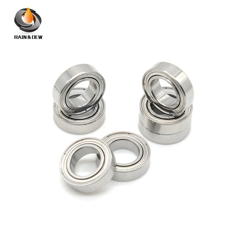 10Pcs  SMR148ZZ	8X14X4mm  Stainless Steel  Bearing ABEC-9 Fishing Reel Bearing For DAIWA & SHIMANO &Abu Garcia Reel Handles