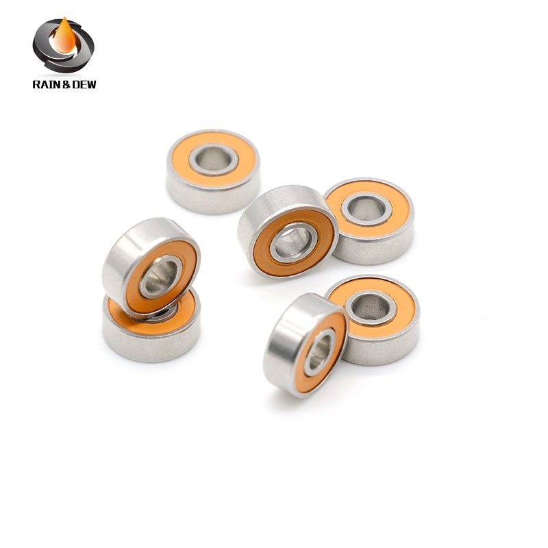 10PCS S694RS CB 4*11*4mm Fishing Reel Bearing Stainless Steel Hybrid Ceramic Bearing ABEC-7