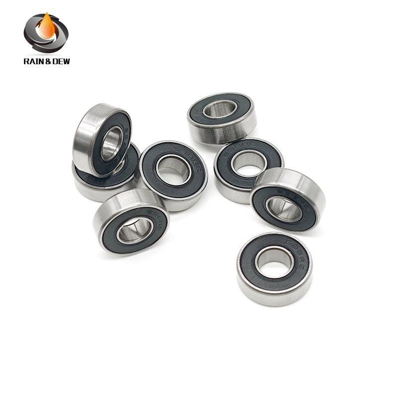 696RS Bearing 10PCS 6x15x5 mm ABEC-7 Hobby Electric RC Car Truck 696 RS 2RS Ball Bearings 696-2RS Black Sealed