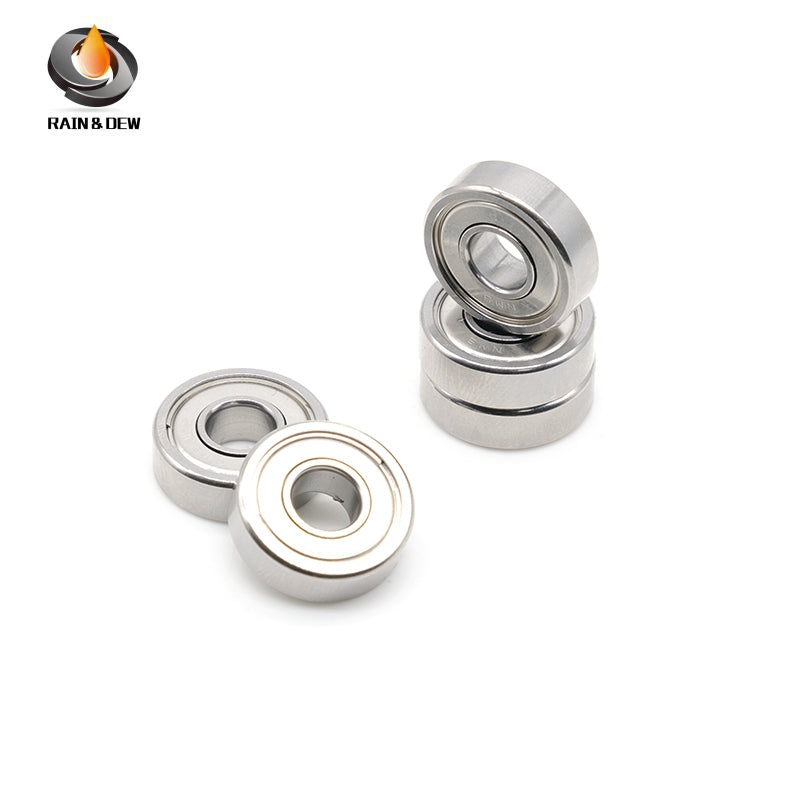 10Pcs S61810ZZ	10X18X5mm  Bearing ABEC-9 440C Roller Stainless Steel  S61810ZZ  Ball Bearings