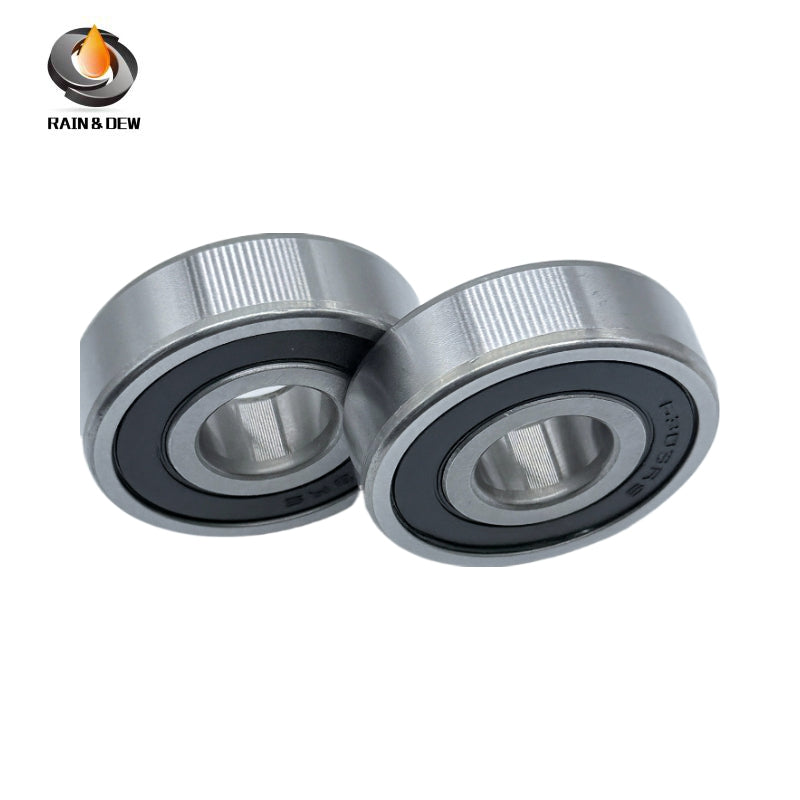 2PCS 6303RS 14X47X14mm Motorcycles Engine Primary Shaft Bearings Bearing ABEC-7