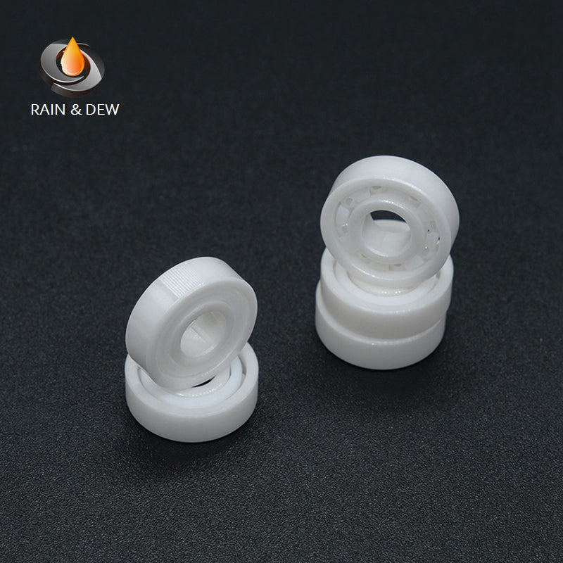 1/2Pcs  696CE 6*15*5mm  Full Ceramic Bearing  ABEC-9 Zirconia ZRO2 High Precision Spinning Bearing for Fishing Reel