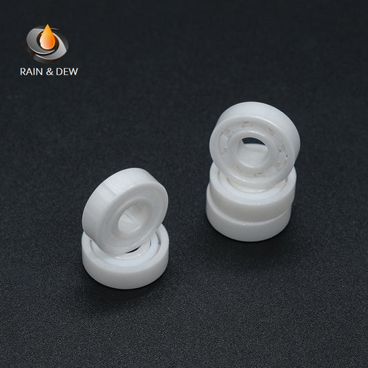 1/2Pcs  697CE 7*17*5mm  Full Ceramic Bearing  ABEC-9 Zirconia ZRO2 High Precision Spinning Bearing for Fishing Reel