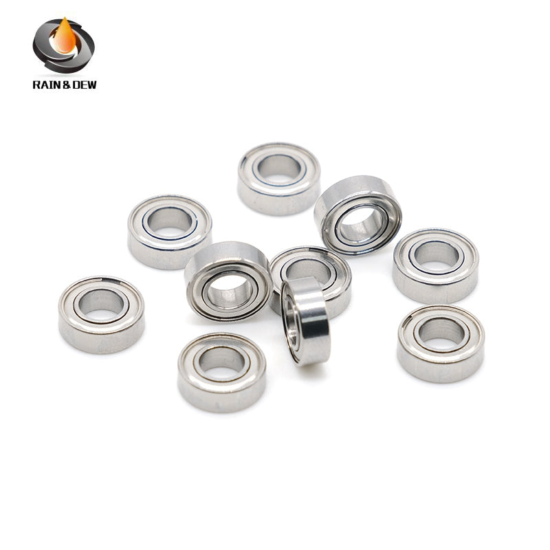 10Pcs SR166ZZ	4.763X9.525X3.175mm  Bearing ABEC-9 440C Roller Stainless Steel SR166ZZ Ball Bearings