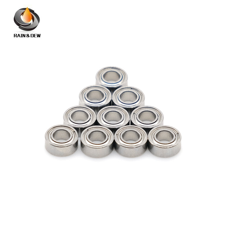 SMR74ZZ CB  4x7x2.5 mm ABEC-7 (10 PCS) RC Car Stainless Steel Hybrid Ceramic Bearings For Fishing Reels