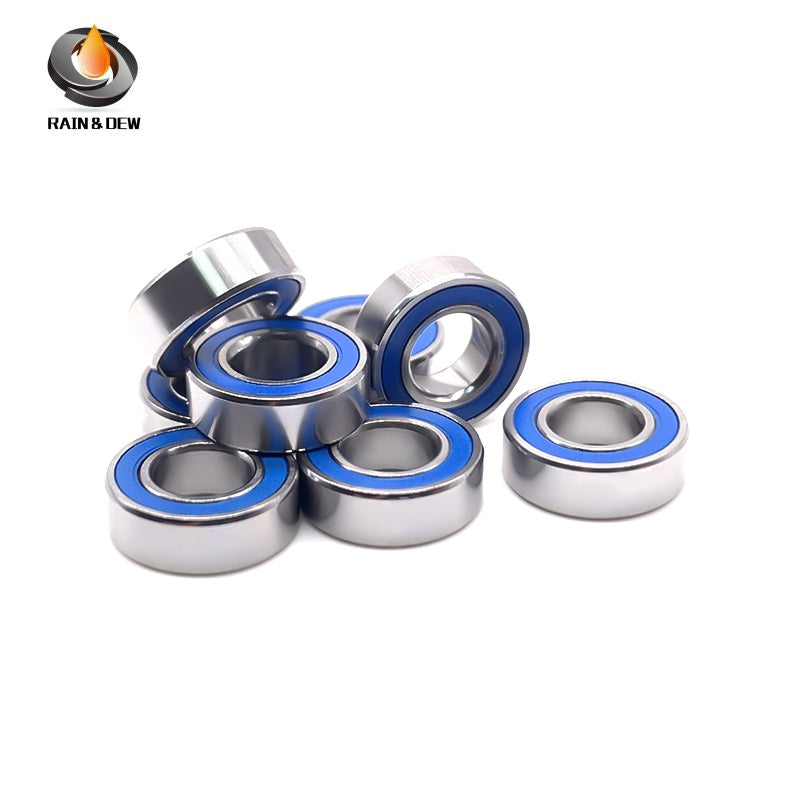 MR126RS-Blue Bearing ABEC-7 (10PCS) 6X12X4 mm Miniature MR115-2RS Ball Bearings Blue Rubber Sealed