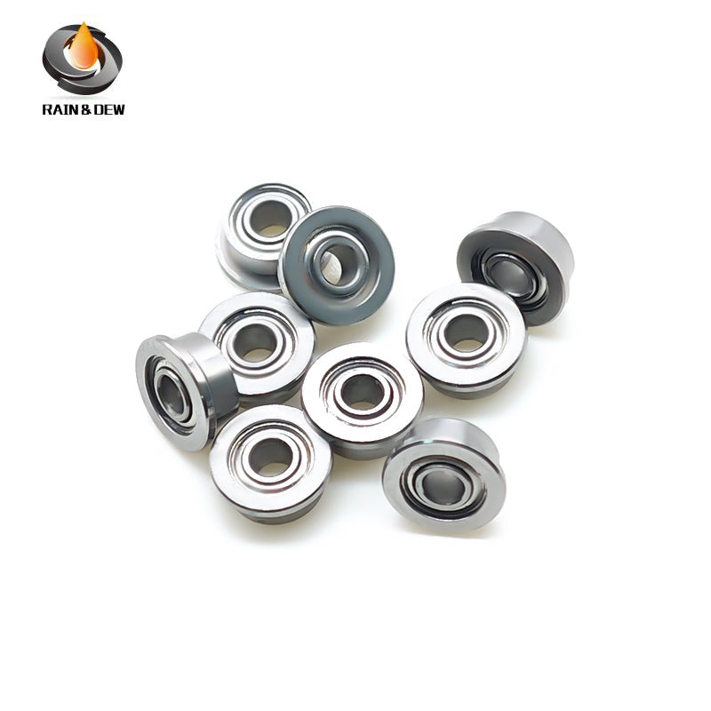 10PCS F623ZZ Flanged Ball Bearings 3X10X4 mm Double Shielded  High Precision for Voron 3D Printer & CNC Parts