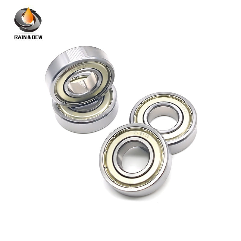 8Pcs R8ZZ 12.7x28.575x7.938mm Miniature Inch Deep Groove Ball Bearing  ABEC-7