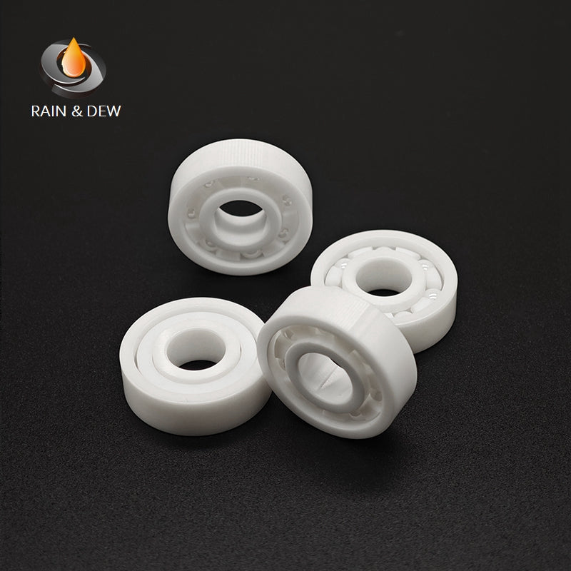1/2Pcs 6000 CE  10*26*8mm Full Ceramic Bearing  ABEC-9 Zirconia Ceramic Deep Groove Ball Bearings for Fishing Reel