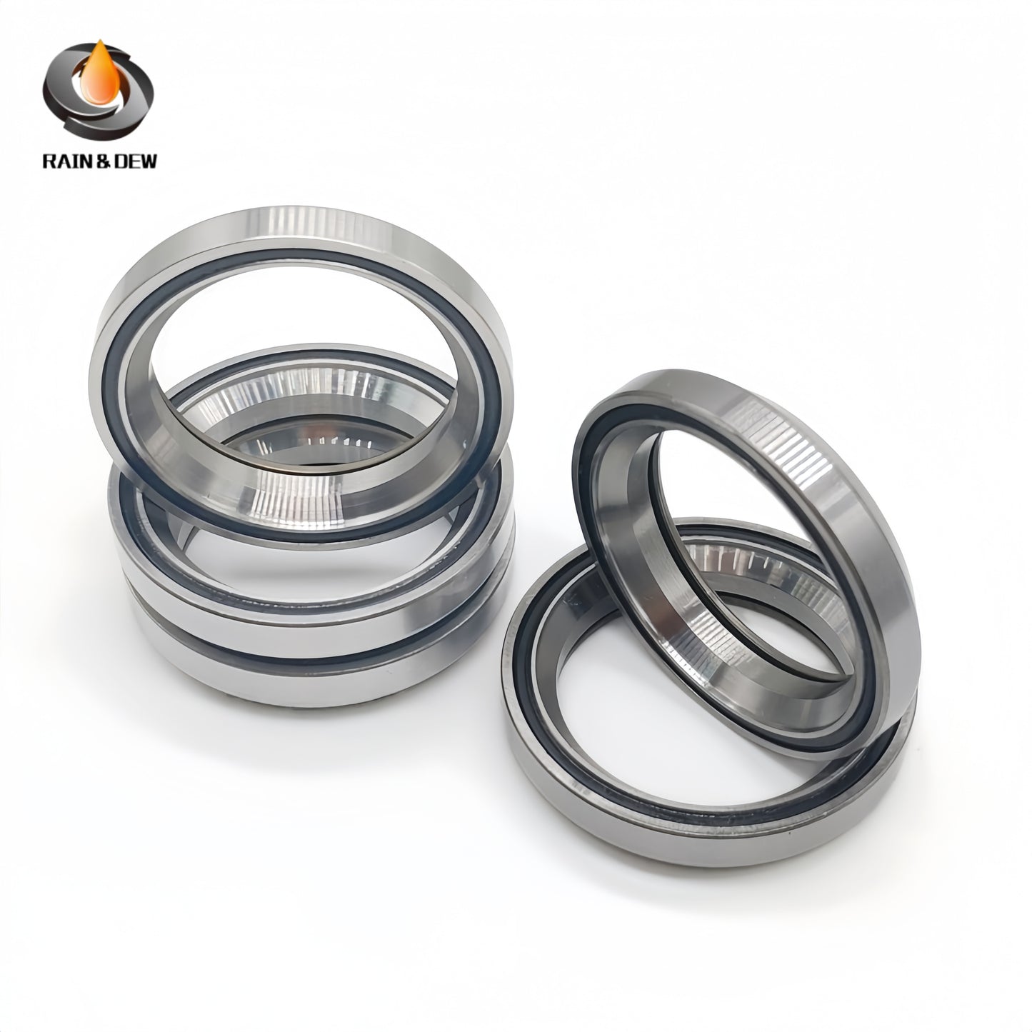 6PCS MH-P08F   30.5X41.8X8 mm Bicycle Headset Bearing 45/45 Degree Chrome Steel Tapered Upper Lower Tapered Parts Repair