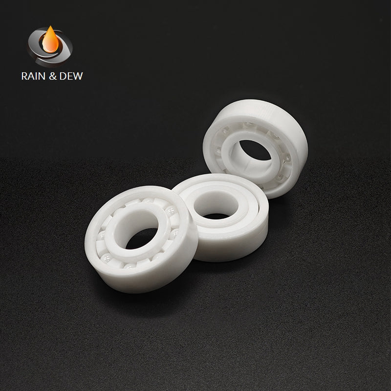 1/2Pcs  6204 CE  20*47*14mm Full Ceramic Bearing  ABEC-9 Zirconia Ceramic Deep Groove Ball Bearings for Fishing Reel