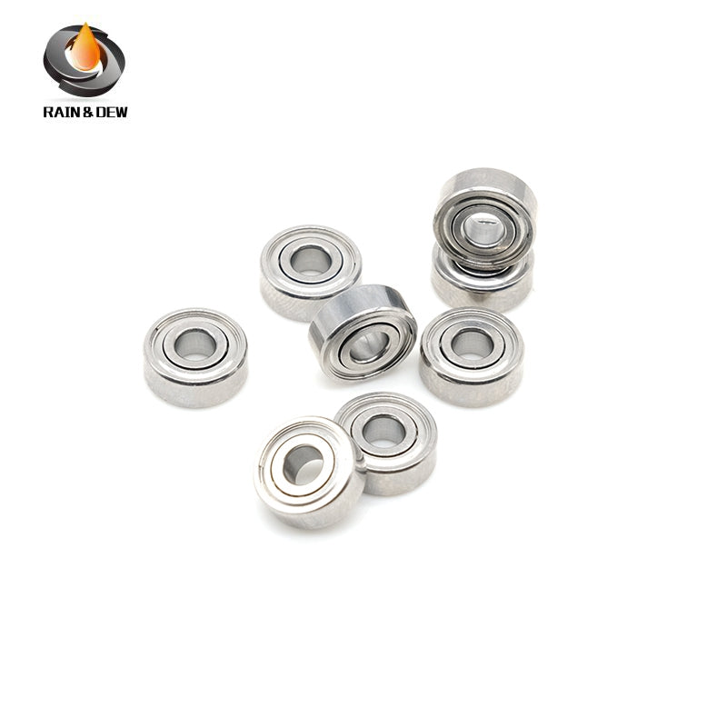 10Pcs  SMR83ZZ	3x8x3mm  Stainless Steel  Bearing ABEC-9 Fishing Reel Bearing For DAIWA & SHIMANO &Abu Garcia Reel Handles