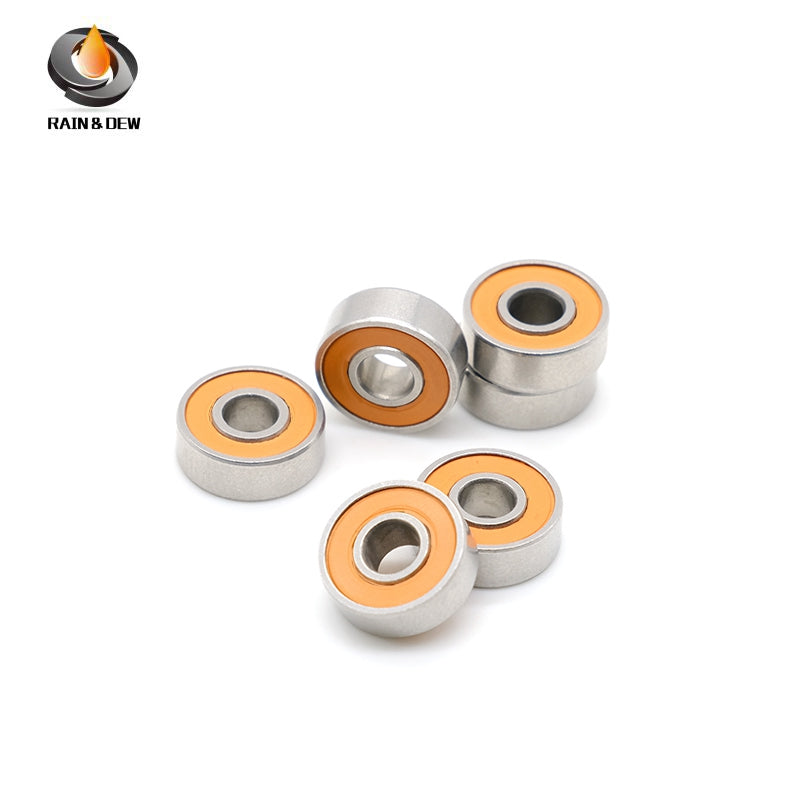 10PCS S694RS CB 4*11*4mm Fishing Reel Bearing Stainless Steel Hybrid Ceramic Bearing ABEC-7