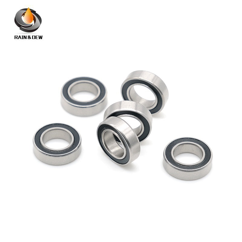 10PCS 63800RS Bearing 10x19x7 mm  Bicycle Suspension Pivot Repair Parts Ball Bearings