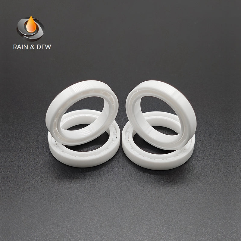 1/2Pcs 6806 CE  30*42*7mm Full Ceramic Bearing  ABEC-9 Zirconia Ceramic Deep Groove Ball Bearings for Fishing Reel