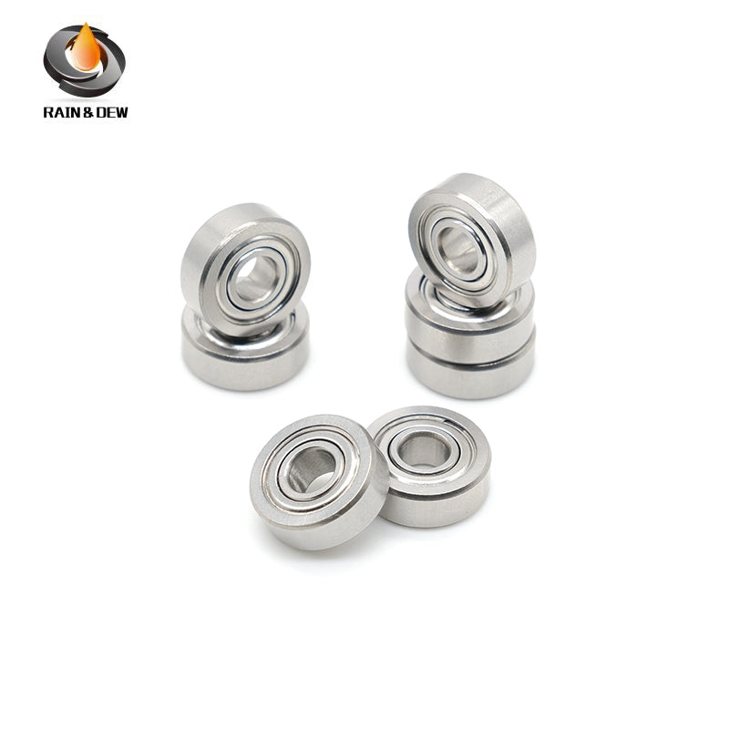 10PCS S607ZZ  7x19x6mm Bearing  ABEC-9 440C Stainless Steel Ball Bearing Small Bearing