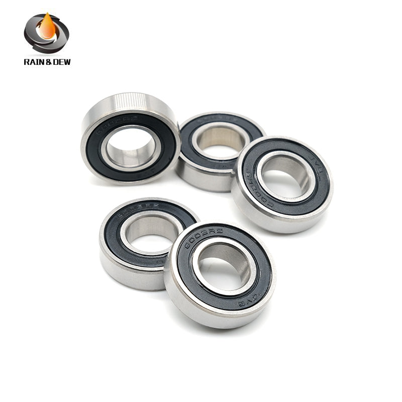 4PCS 6002RS CB 15x32x9 mm Hybrid Ceramic Si3N4 Ball Bearing Bicycle Bottom Brackets & Spares Rear wheel 6002  2RS Bearings