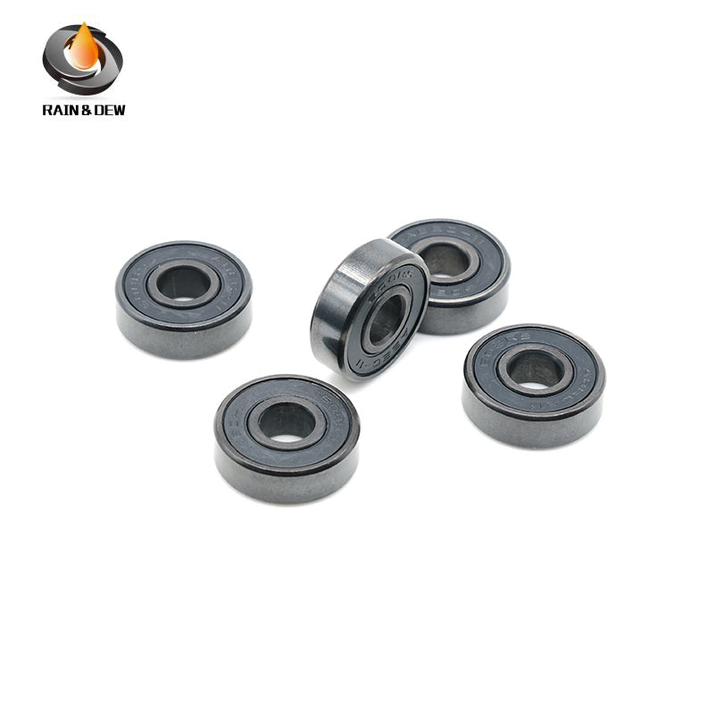 8Pcs 608RS Black ABEC-11 Skateboard Bearing for Roller Skates 608-2rs 8x22x7mm Inline Skate Bearing