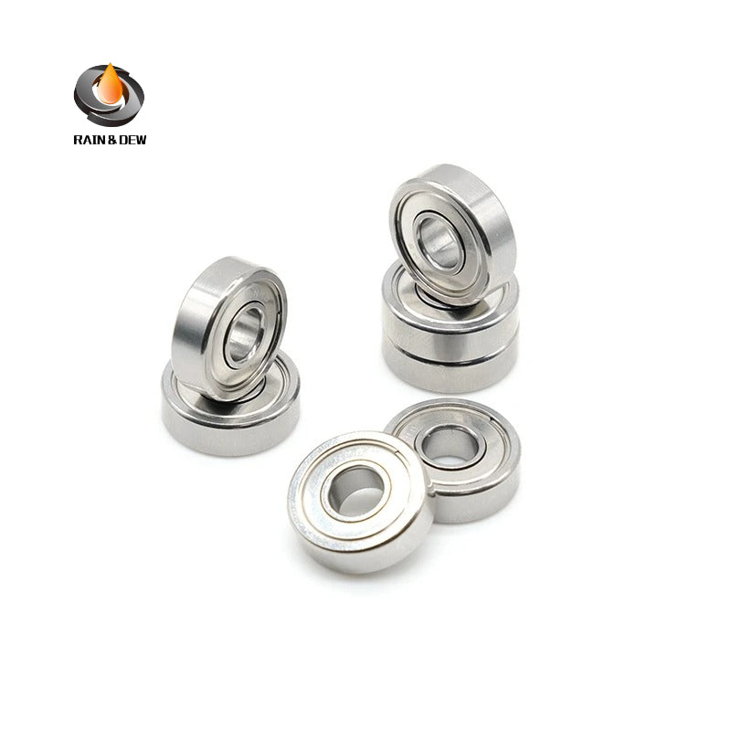 8Pcs RC Car Upgrade Parts For Traxxas 1/10 Maxx Maxx Slash CNC Aluminum Alloy Replacement Accessories Kit 6x16x5 12x18x4