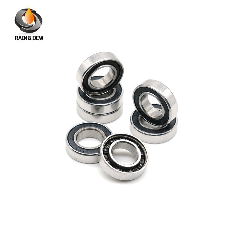 10PCS 6800RS CB 10x19x5mm Hybrid Ceramic Si3N4 Ball Bearing Bicycle Bottom Brackets & Spares Rear wheel 6800 2RS Bearings