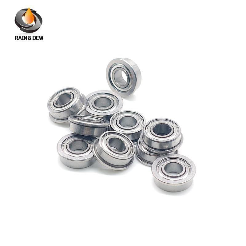 10PCS MF115ZZ Flanged Ball Bearings 5X11X4 mm Steel Shielded  for 3D Printer & Stepper Motor