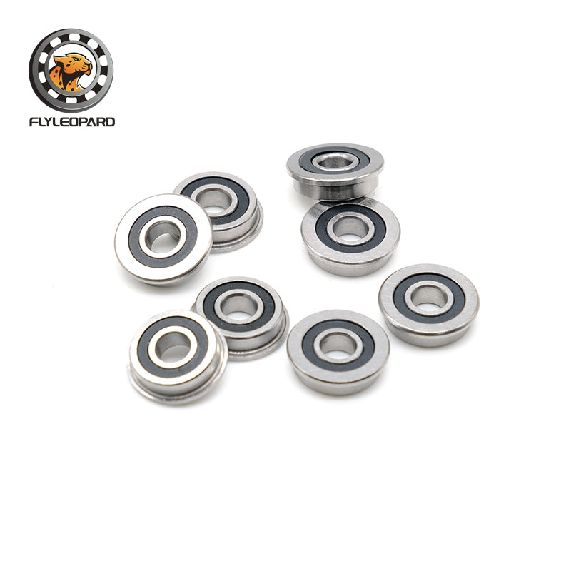 F695 2RS Bearing Kit for Voron M4 3D Printer – 5×13×4mm Flanged Ball Bearings