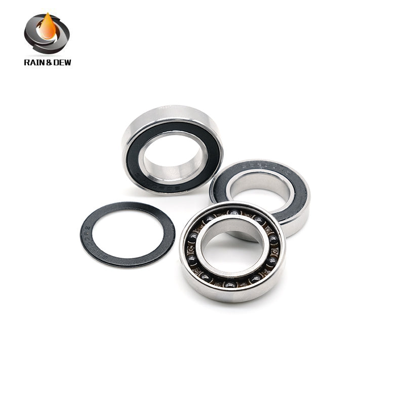 4PCS 6905RS CB  25x42x9mm  Hybrid Ceramic Si3N4 Ball Bearing Bicycle Bottom Brackets & Spares Rear wheel 6905 2RS Bearings