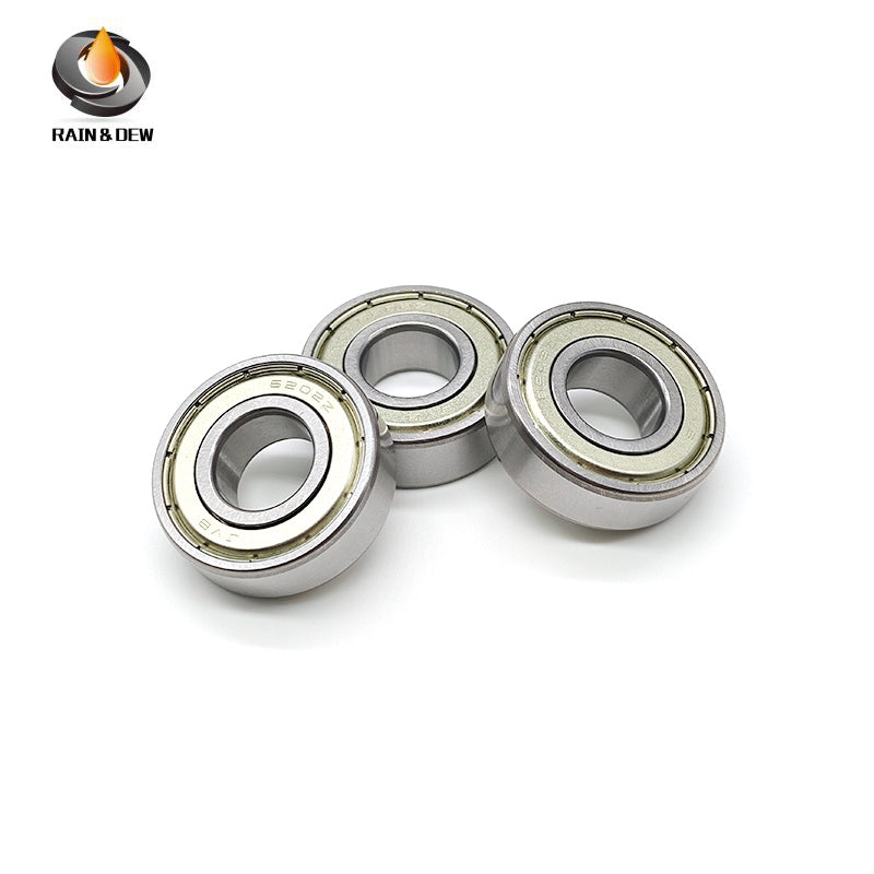 2PCS 6202ZZ ABEC-7 ball bearings (15x35x11mm). These deep groove, ZZ-shielded bearings are reliable components for various mechanical and industrial uses.
