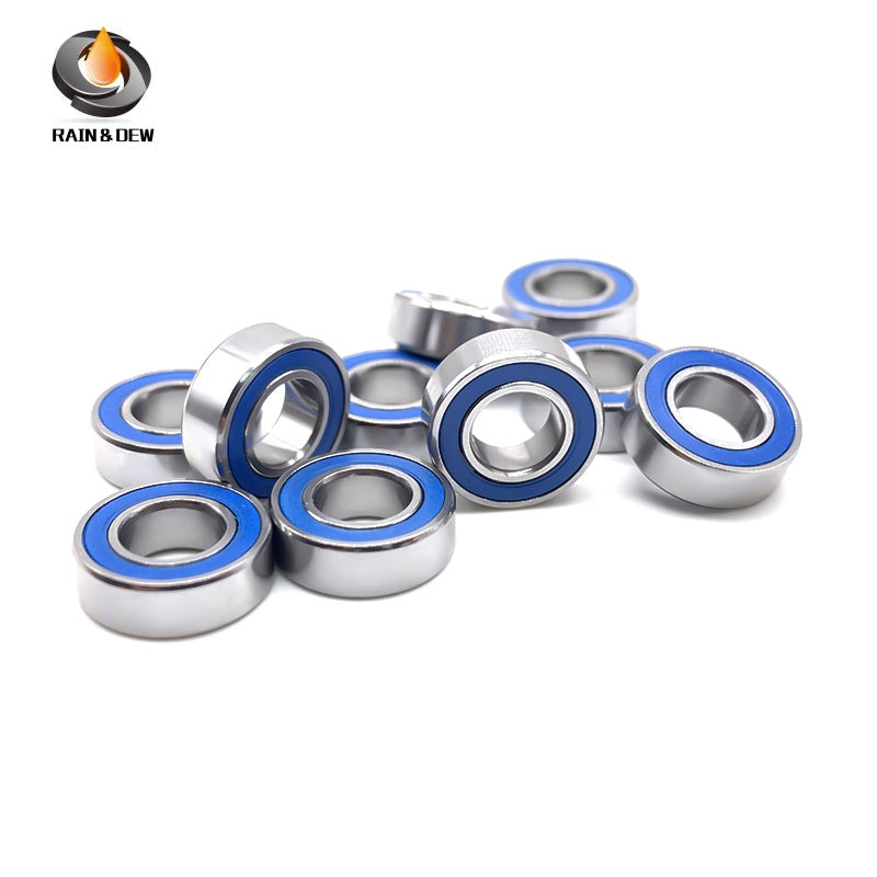 MR126RS-Blue Bearing ABEC-7 (10PCS) 6X12X4 mm Miniature MR115-2RS Ball Bearings Blue Rubber Sealed