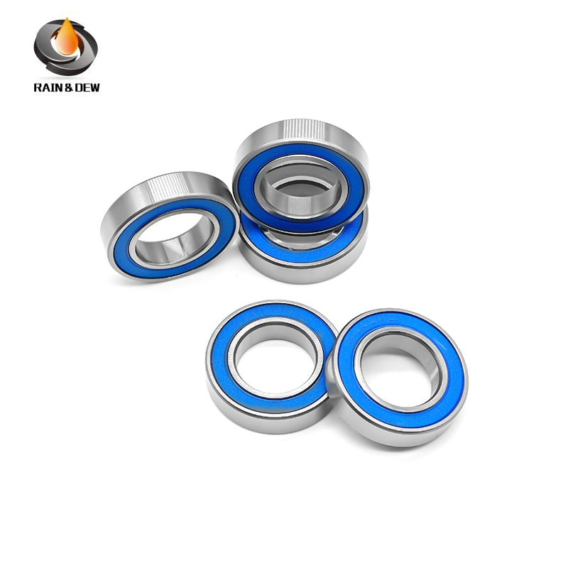 8PCS 6903 2RS-Blue Bearing 17x30x7 mm  ABEC-7  Metric Thin Section Ball Bearings 6903RS