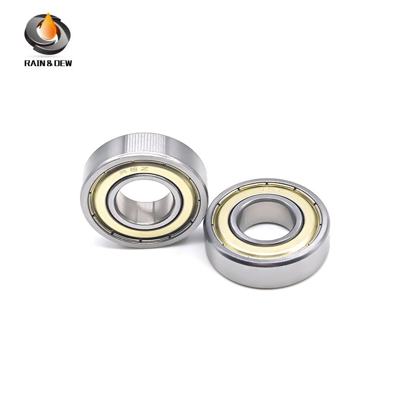 8Pcs R8ZZ 12.7x28.575x7.938mm Miniature Inch Deep Groove Ball Bearing  ABEC-7