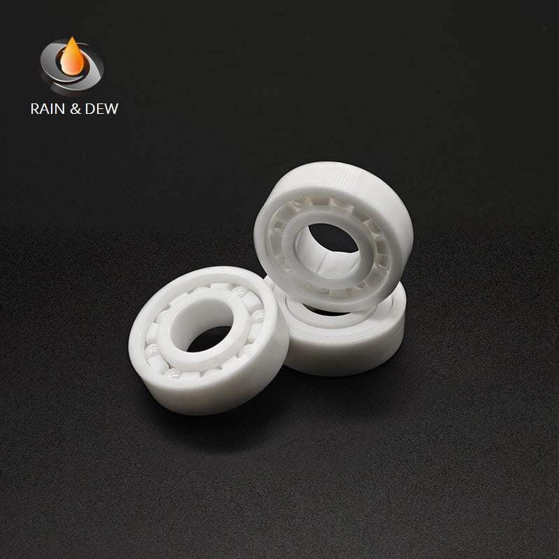 1/2Pcs  6204 CE  20*47*14mm Full Ceramic Bearing  ABEC-9 Zirconia Ceramic Deep Groove Ball Bearings for Fishing Reel