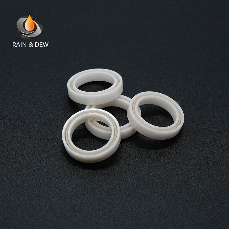 1/2Pcs  6702CE  15*21*4mm Full Ceramic Bearing  ABEC-9 Zirconia Ceramic Deep Groove Ball Bearings for Fishing Reel