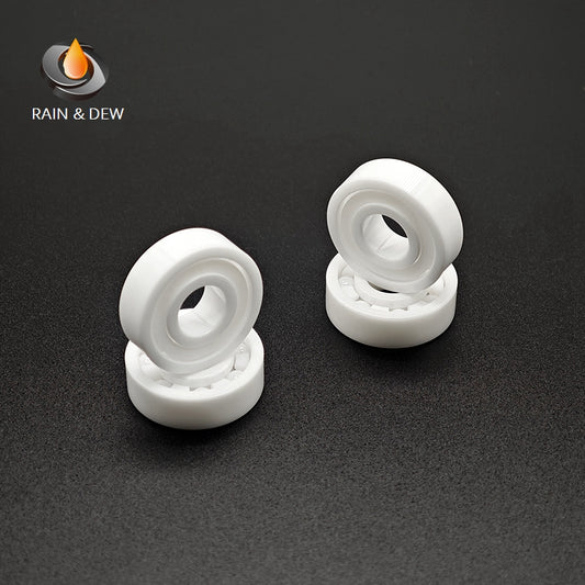 1/2Pcs 6000 CE  10*26*8mm Full Ceramic Bearing  ABEC-9 Zirconia Ceramic Deep Groove Ball Bearings for Fishing Reel