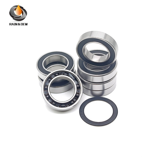(10PCS) Bicycle Hybrid Ceramic Ball Bearing 18307 2RS CB Bicycle-specific 18x30x7mm Bicycle Hub Bearing Si3N4 Ceramic  ABEC-9