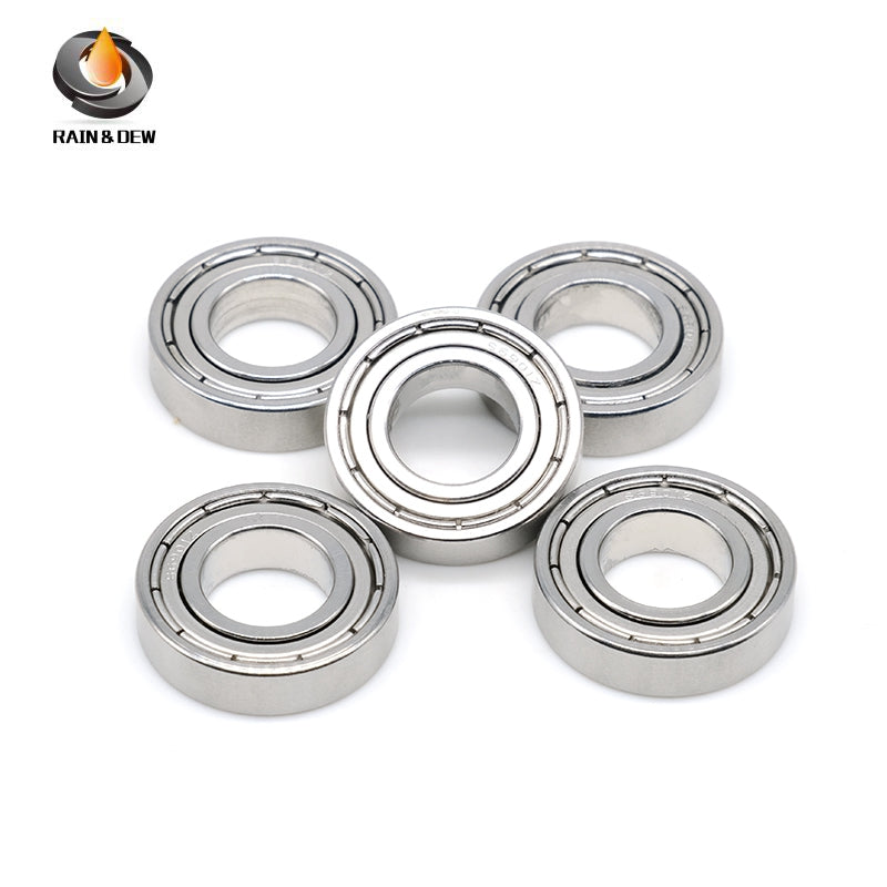 10PCS S6901ZZ  12x24x6 mm Stainless Bearing ABEC-9 Stainless Steel Ball Bearings Shielded High Precision 440C