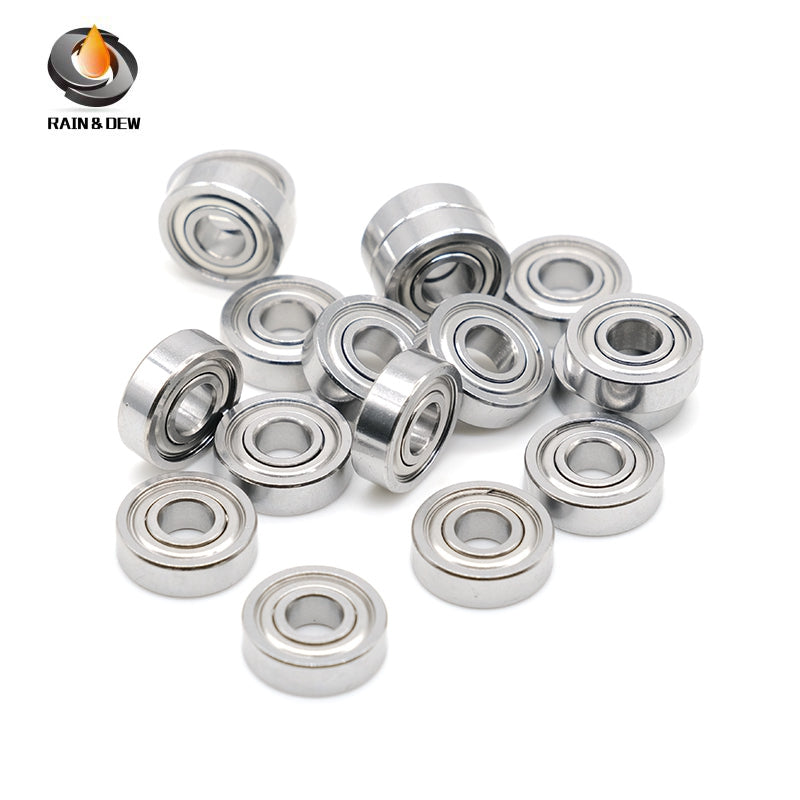 10PCS S695ZZ 5x13x4 mm Stainless Bearing ABEC-9 Stainless Steel Ball Bearings Shielded High Precision 440C
