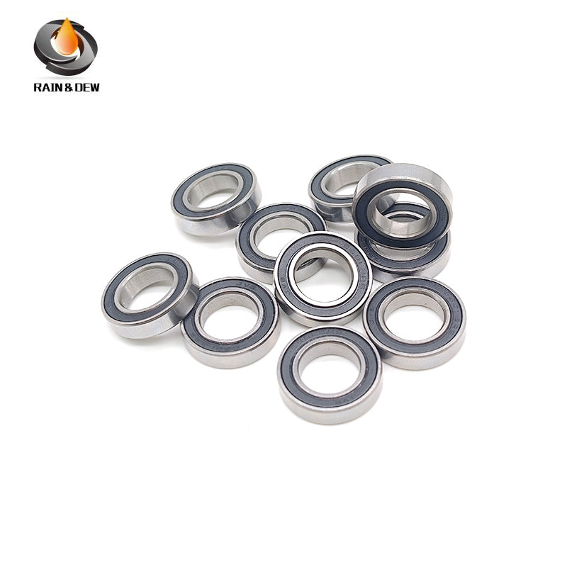 10pcs 6801 2RS Bearing 12x21x5 mm ABEC-7 Metric Thin Section 6801 RS Ball Bearings
