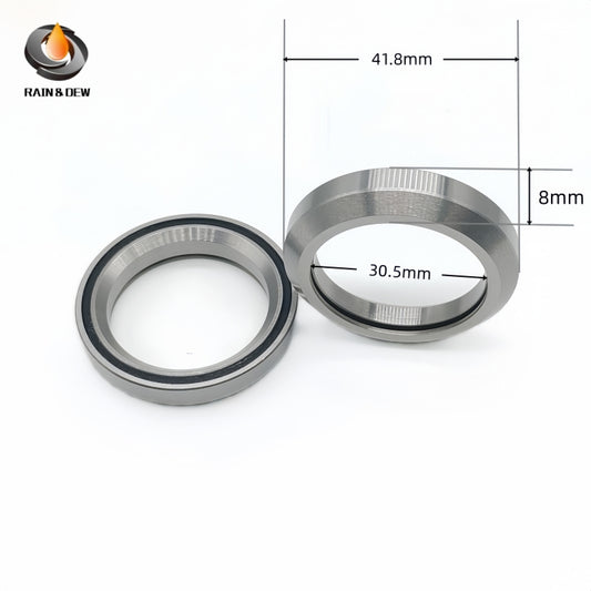 6PCS MH-P08H8  30.5X41.8X8 mm Bicycle Headset Bearing 45/45 Degree Chrome Steel Tapered Upper Lower Tapered Parts Repair