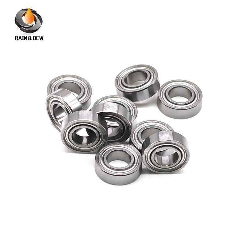 10Pcs  SMR105ZZW3	5X10X3mm  Stainless Steel  Bearing ABEC-9 Fishing Reel Bearing For DAIWA & SHIMANO &Abu Garcia Reel Handles