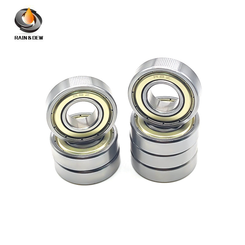 8Pcs R8ZZ 12.7x28.575x7.938mm Miniature Inch Deep Groove Ball Bearing  ABEC-7
