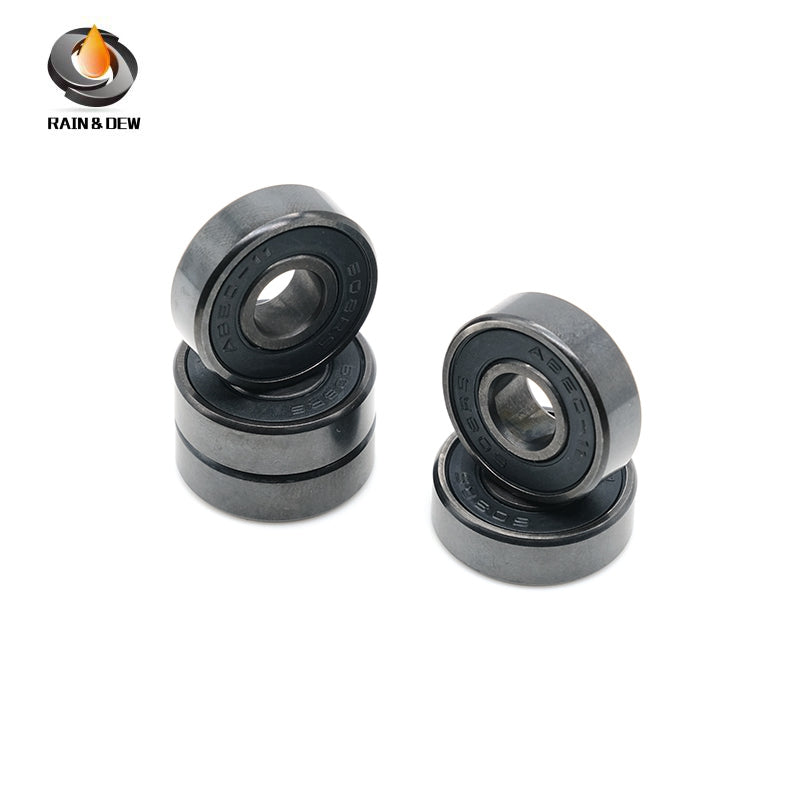 8Pcs 608RS Black ABEC-11 Skateboard Bearing for Roller Skates 608-2rs 8x22x7mm Inline Skate Bearing