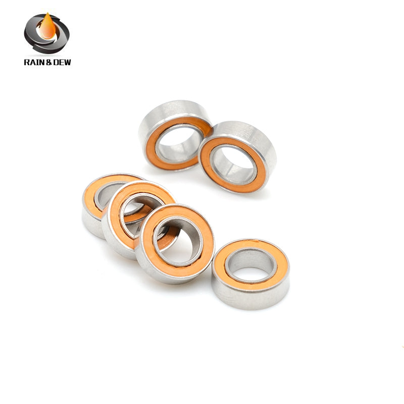 10Pcs SMR95RSCB  5*9*3mm  Stainless Steel hybrid Si3N4 ceramic ball bearing Without Grease Fast Turning  ABEC-7