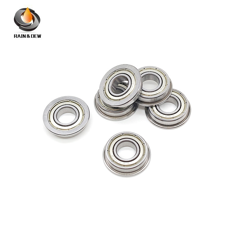 10PCS F6900ZZ 10X22X6 mm ABEC-7 Skate Bearing Steel Radial Shaft Deep Groove Flange Ball Bearing